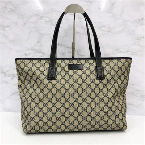 gucci 211137|211137 GG Supreme Medium Zip Tote.